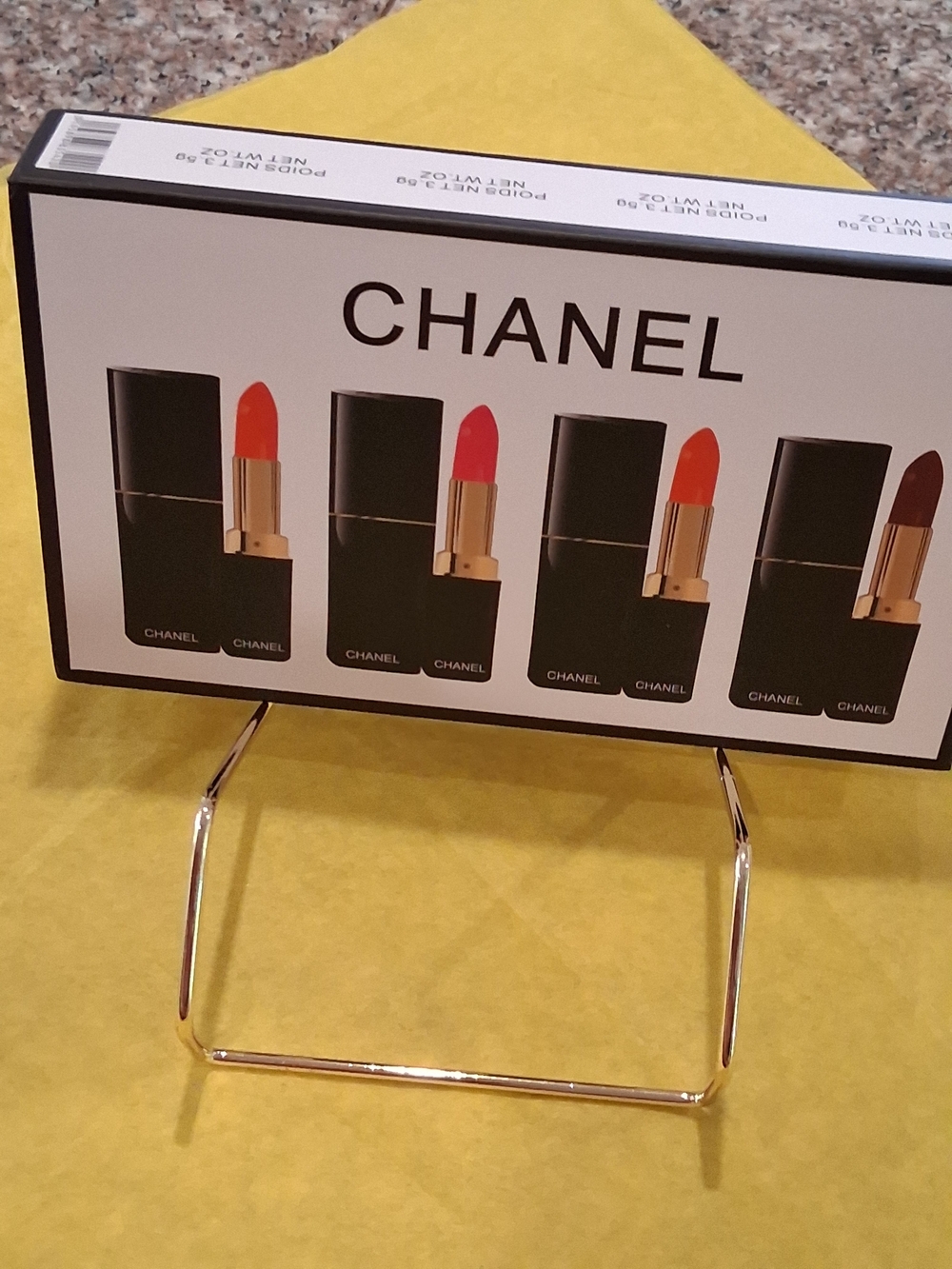 CHANEL Lipstick Set , Red & Coral& Pink Berry.New